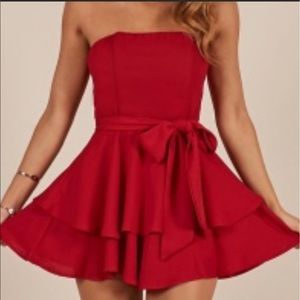 Showpo Red Romper